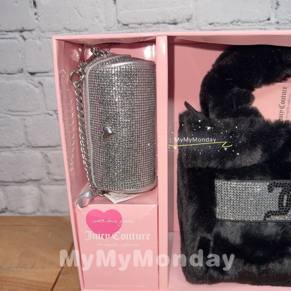 Juicy Couture Free Love Fluffy Tote Bag Gift Set - Picture 3 of 4